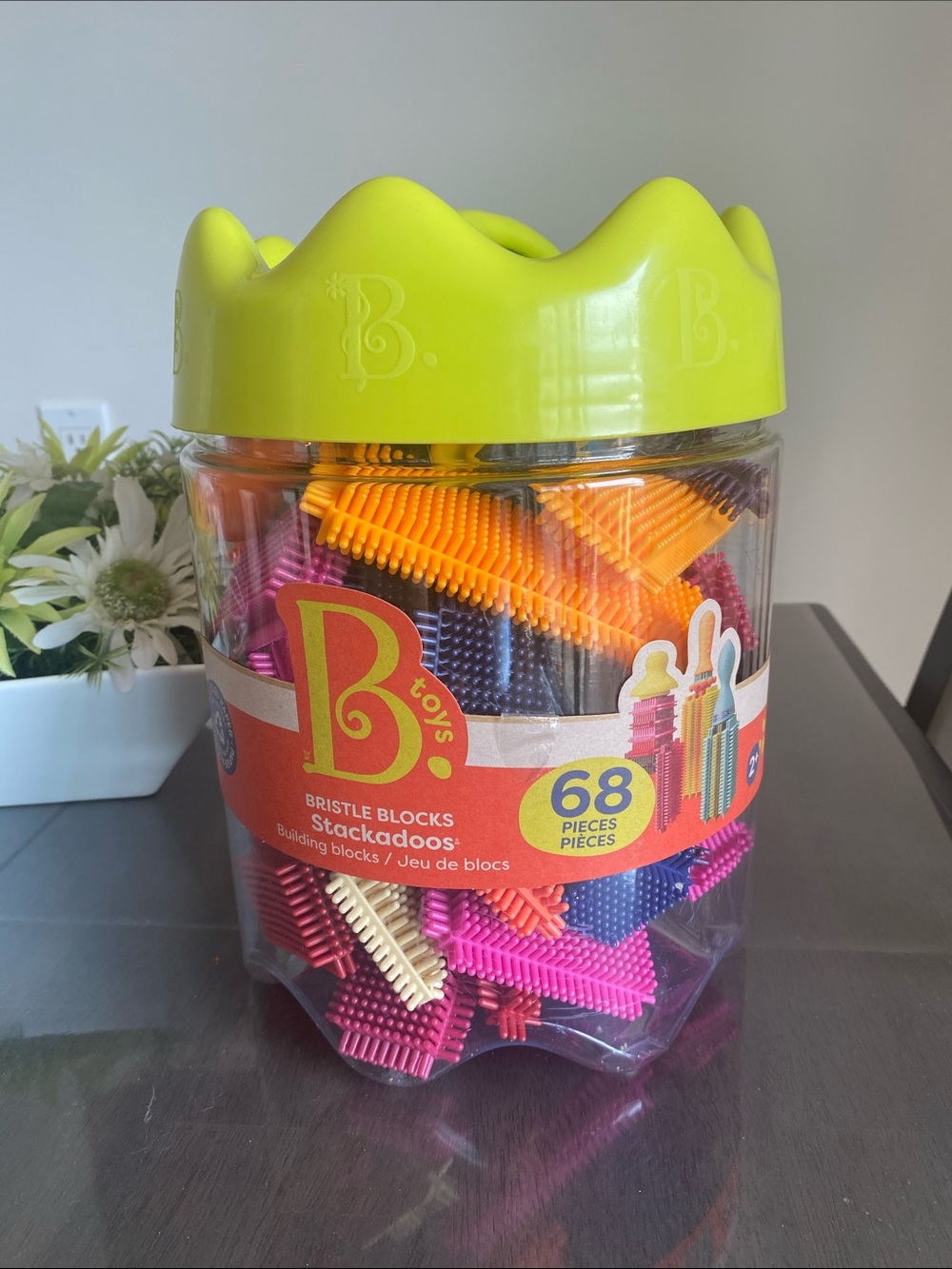 B.Toys Bristle Blocks Stackadoos Building kid DIY Activities